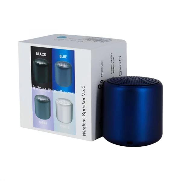 Mini bocina bluetooth recargable de diseño - Imagen 2