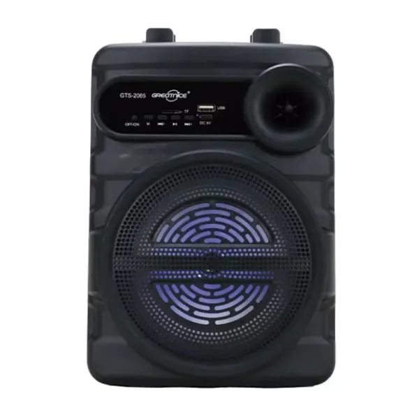 Bocina Bluetooth 6.5" con micrófono inalámbrico