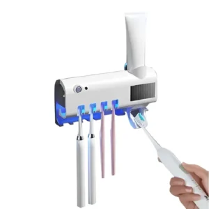 Porta Cepillos de Dientes con Esterilizador