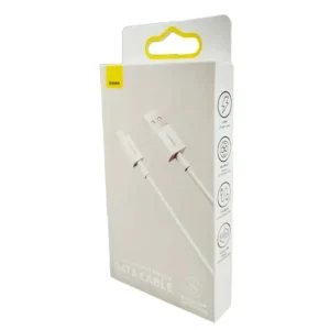 Cable Tipo V8 Blanco