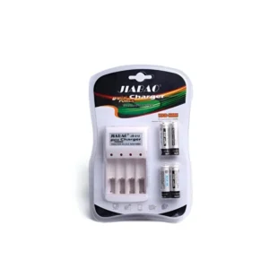 Cargador de Baterías AA + Cuatro Pilas AA