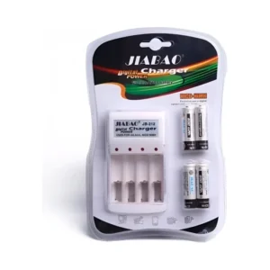 Cargador de Baterías AAA + Cuatro Pilas AAA