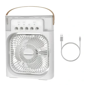 Ventilador Enfriador y Humidificador 3 en 1