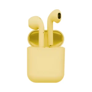 Audífonos Bluetooth i12S Amarillo