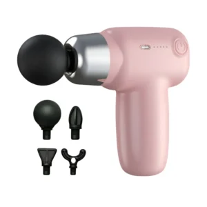 Pistola Masajeadora + 4 Cabezales