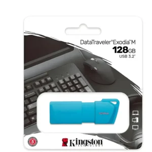 Memoria Kingston USB 128GB DTXM Exodia 3.2 - Aqua