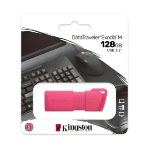 Memoria Kingston USB 128GB DTXM Exodia 3.2 - Rosa