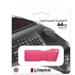 Memoria Kingston USB 64GB DTXM Exodia 3.2 - Rosa