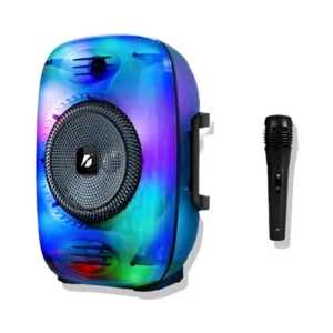 Bocina Bluetooth de 8 Pulgadas 10W + Micrófono