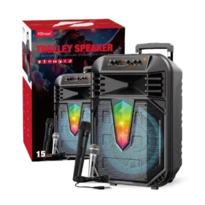 Bocina Bluetooth 15 Pulgadas + Micrófono