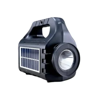 Lámpara de Emergencia con Bocina y Carga Solar