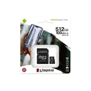 Memoria Kingston Micro SD 512GB Blister 100MB-S