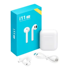 Audífonos Bluetooth i11 con Estuche de Carga