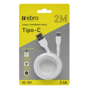 Cable de Carga Tipo C 2 Metros