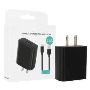 Combo Cargador Entrada Lightning