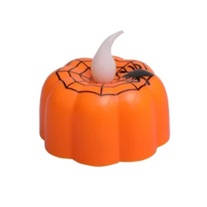 Vela de Calabaza para Halloween