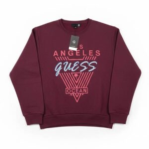 Sudadera Guess Color VINO Talla S