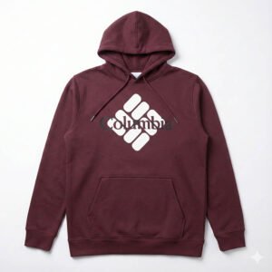 Sudadera Columbia Color VINO Talla S