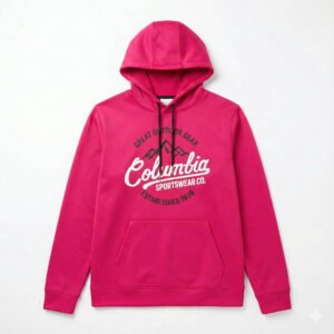 Sudadera Columbia Color ROJO Talla S