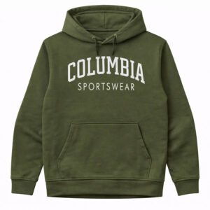 Sudadera Columbia Color VERDE Talla M
