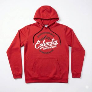 Sudadera Columbia Color ROJO Talla M