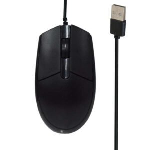 Mouse Alámbrico de Diseño Ergonómico