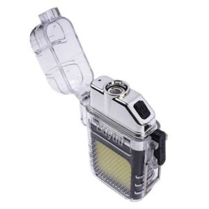 Encendedor Eléctrico Recargable con Linterna COB