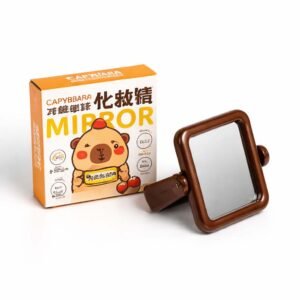 Espejo de Maquillaje Capibara con Soporte