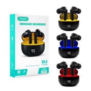 Audífonos Bluetooth con Estuche de Carga
