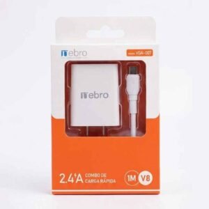 Combo Cargador V8 Nebro 2.5A