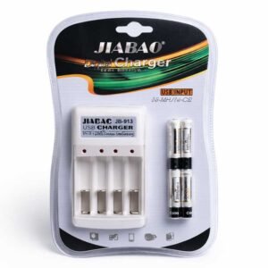 Cargador para Baterías + Baterías AAA