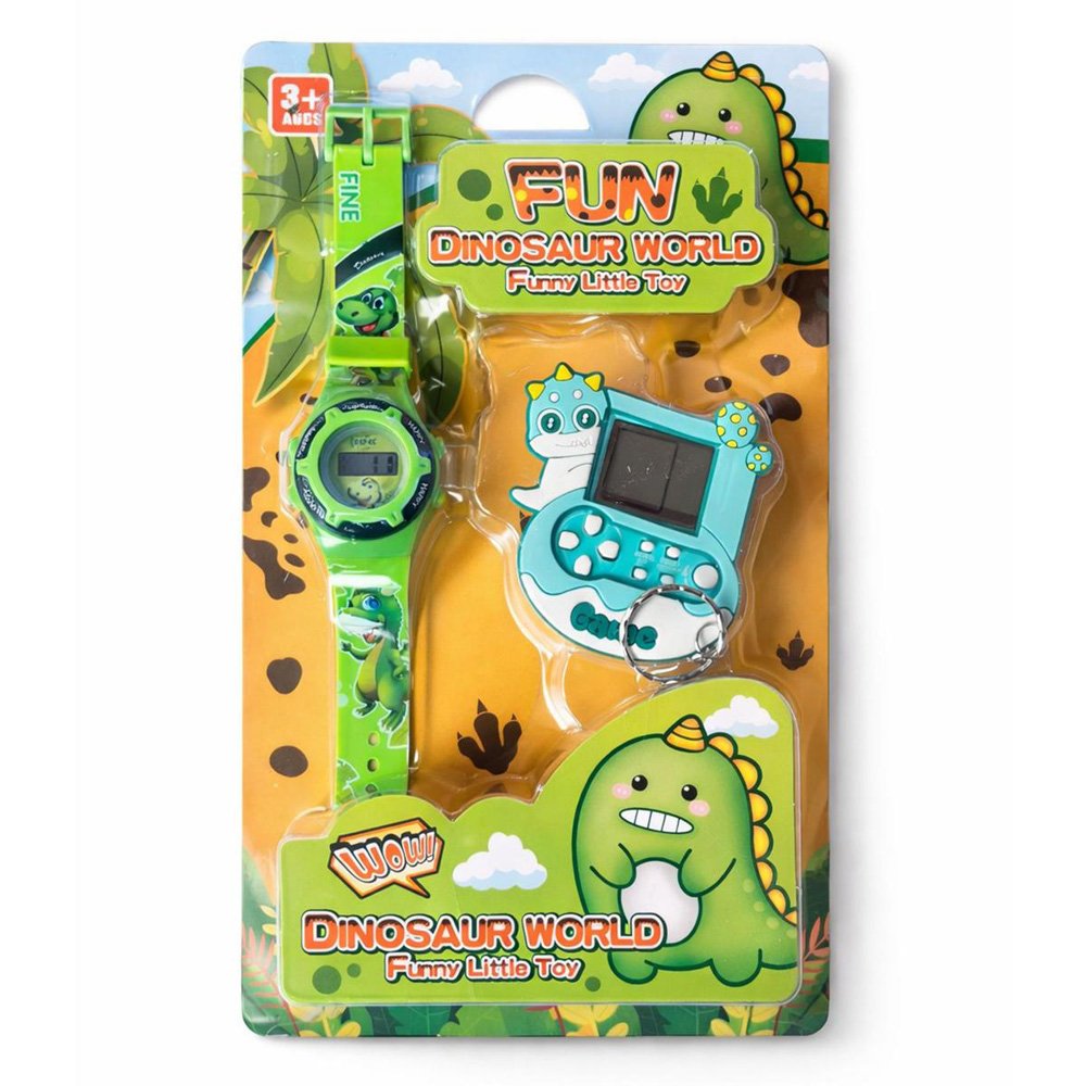 Reloj infantil + llavero juego