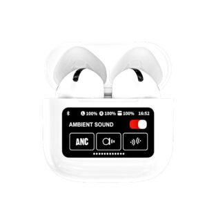 Audífonos ANC bluetooth con pantalla