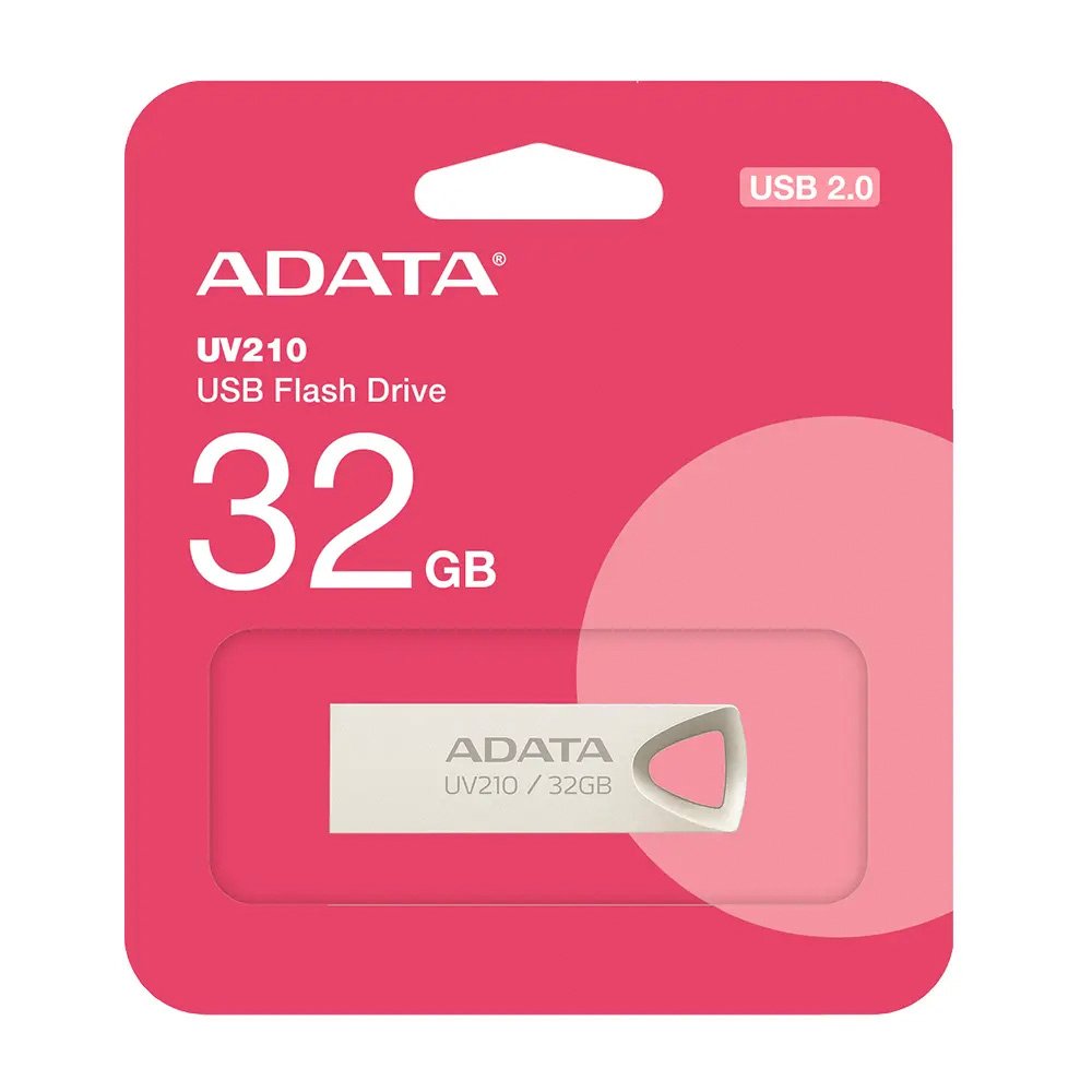 Memoria Adata USB 32GB UV210 Classic Silver