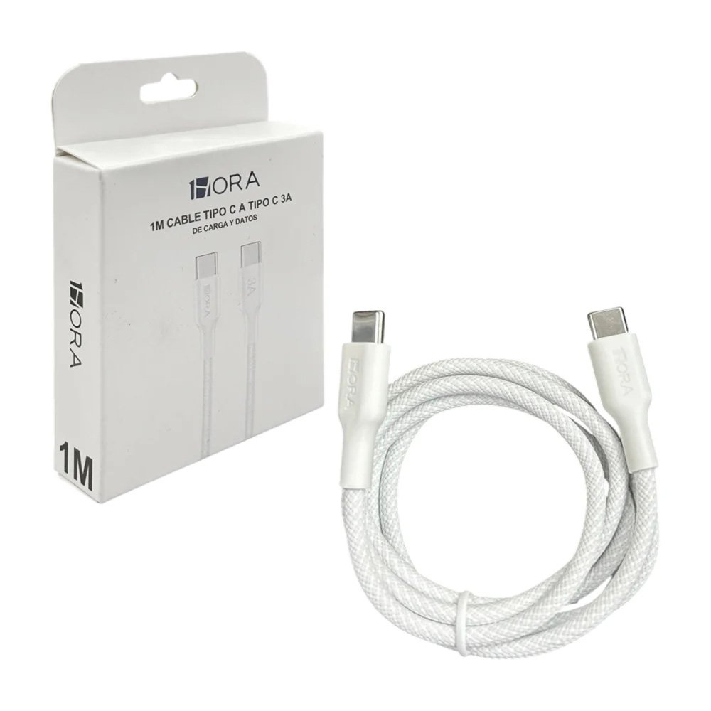 (CAB272B) Cable Tipo C a C 1 Metro 3A