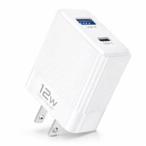 Cargador Cubo de 12w Doble Entrada