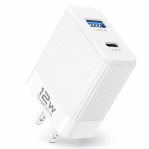 Cargador Doble entrada 2.4A 12w
