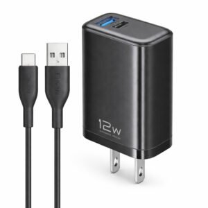 Cargador de Doble Puerto USB-C de 12W