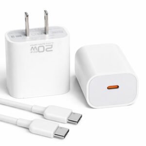 Cargador Alámbrico de 20W con Puerto Tipo C
