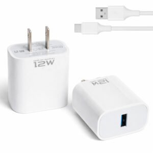 Cargador Alámbrico de 12W con Puerto USB