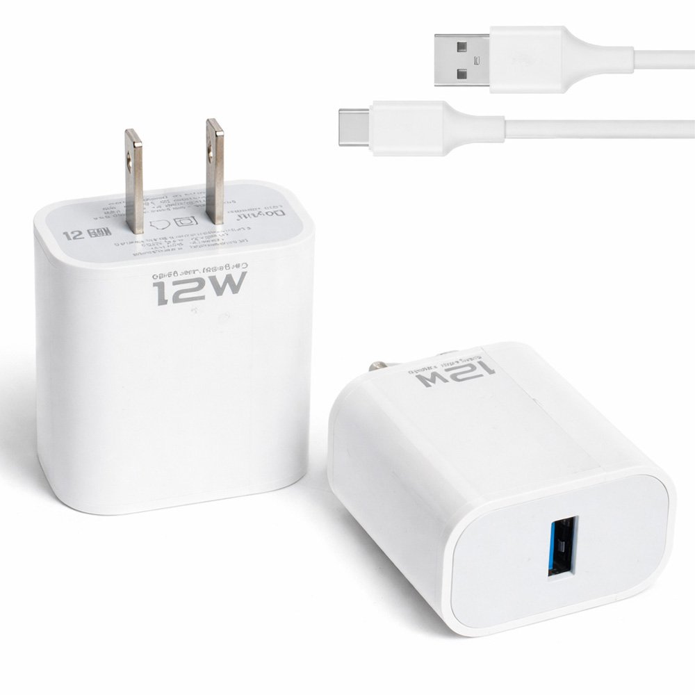 Cargador Alámbrico de 12W con Puerto USB