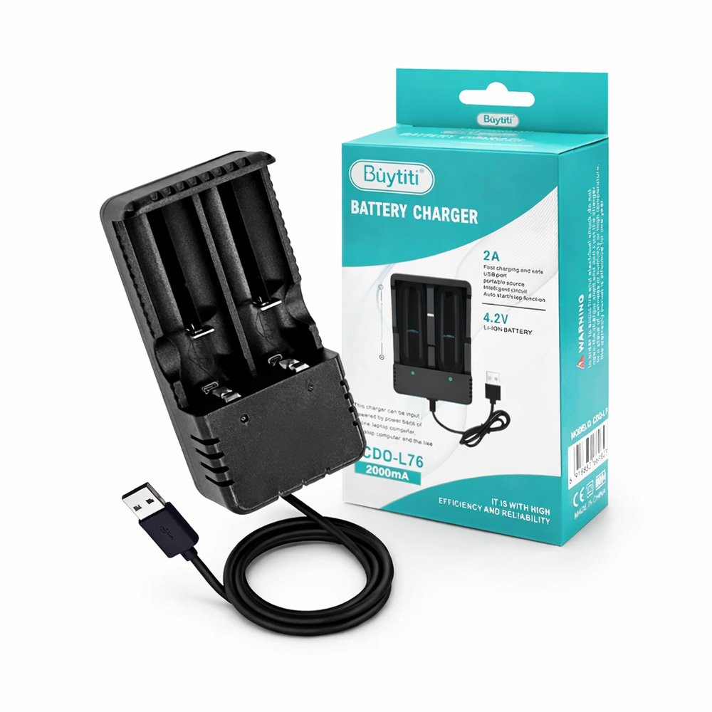 Cargador USB para Baterías tipo LI-ION de 2,000 MAH