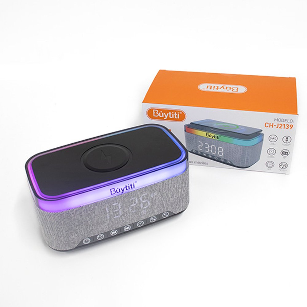 Reloj Despertador con Bocina Bluetooth TWS