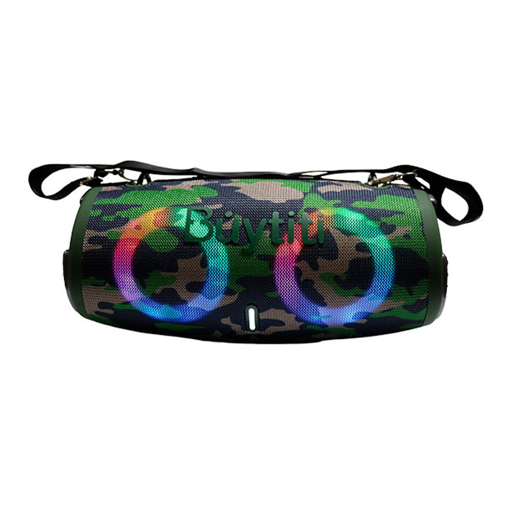 Bocina Bluetooth con Subwoofer y Luz LED