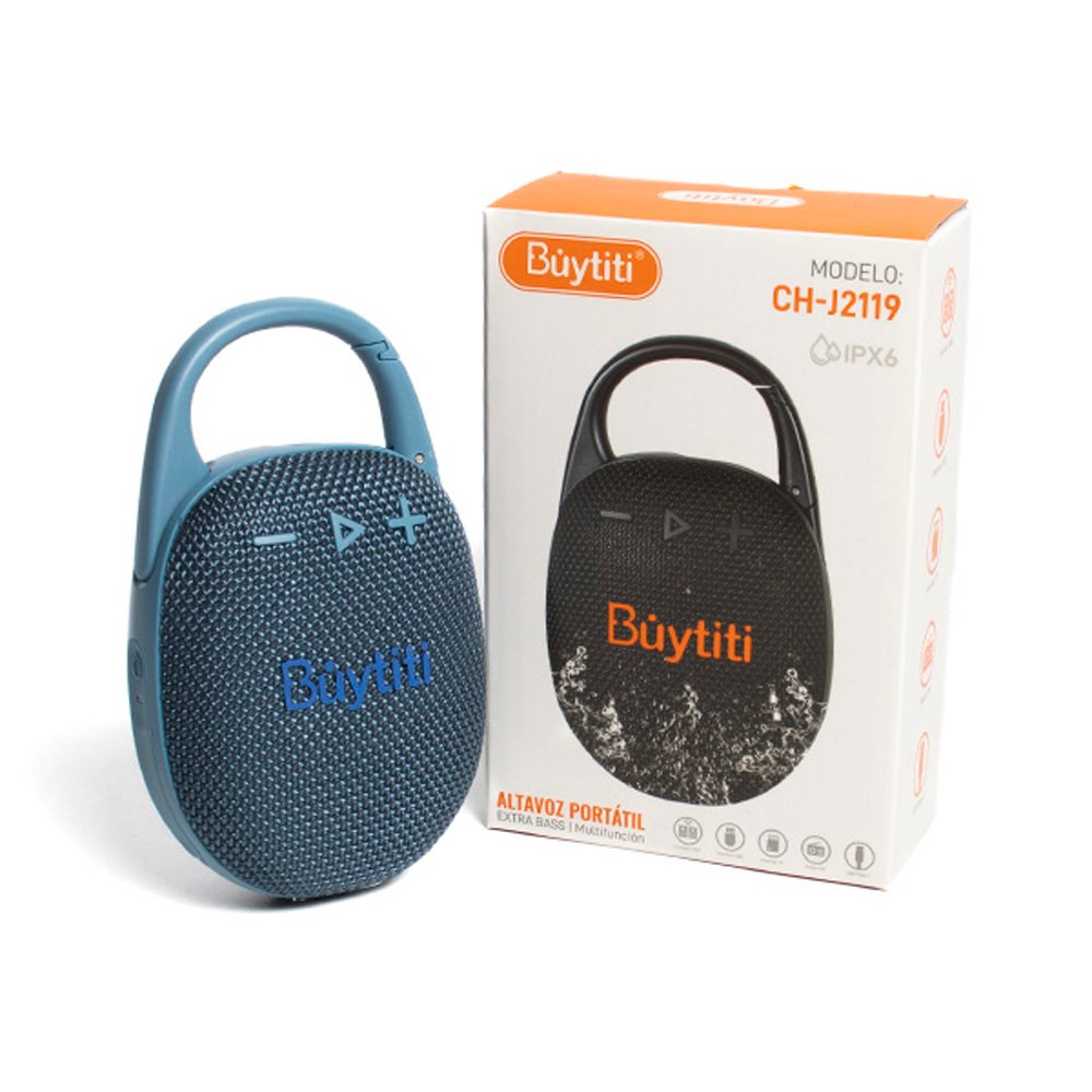 Bocina Bluetooth TWS con Agarradera para Bicicleta
