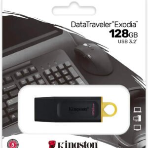 Memoria Kingston Usb 128 gb DTX Exodia 3.2 Negro