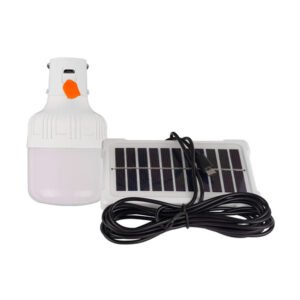 Lámpara LED de Emergencia Recargable USB o Panel Solar