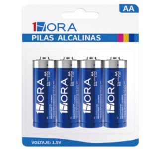Paquete de 4 Pilas Alcalinas AA