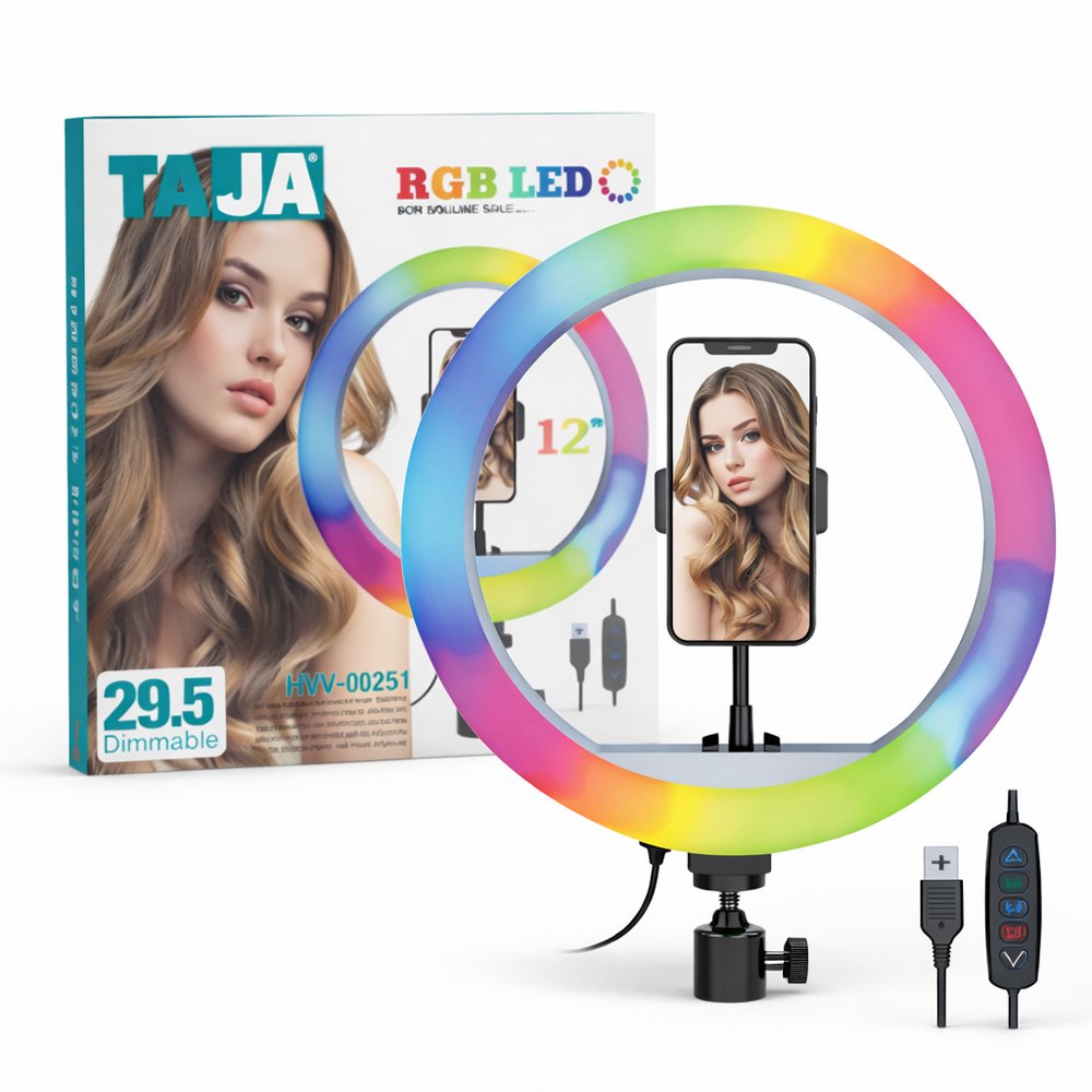 Aro de Luz RGB 12 Pulgadas TAJA