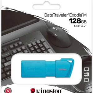 Memoria Kingston Usb 128gb DTXM Exodia 3.2 Aqua